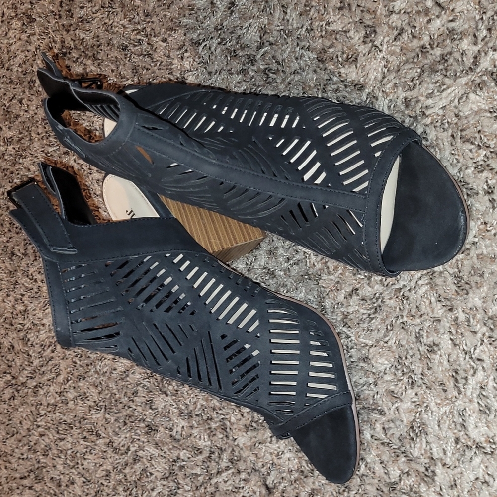 Black heels